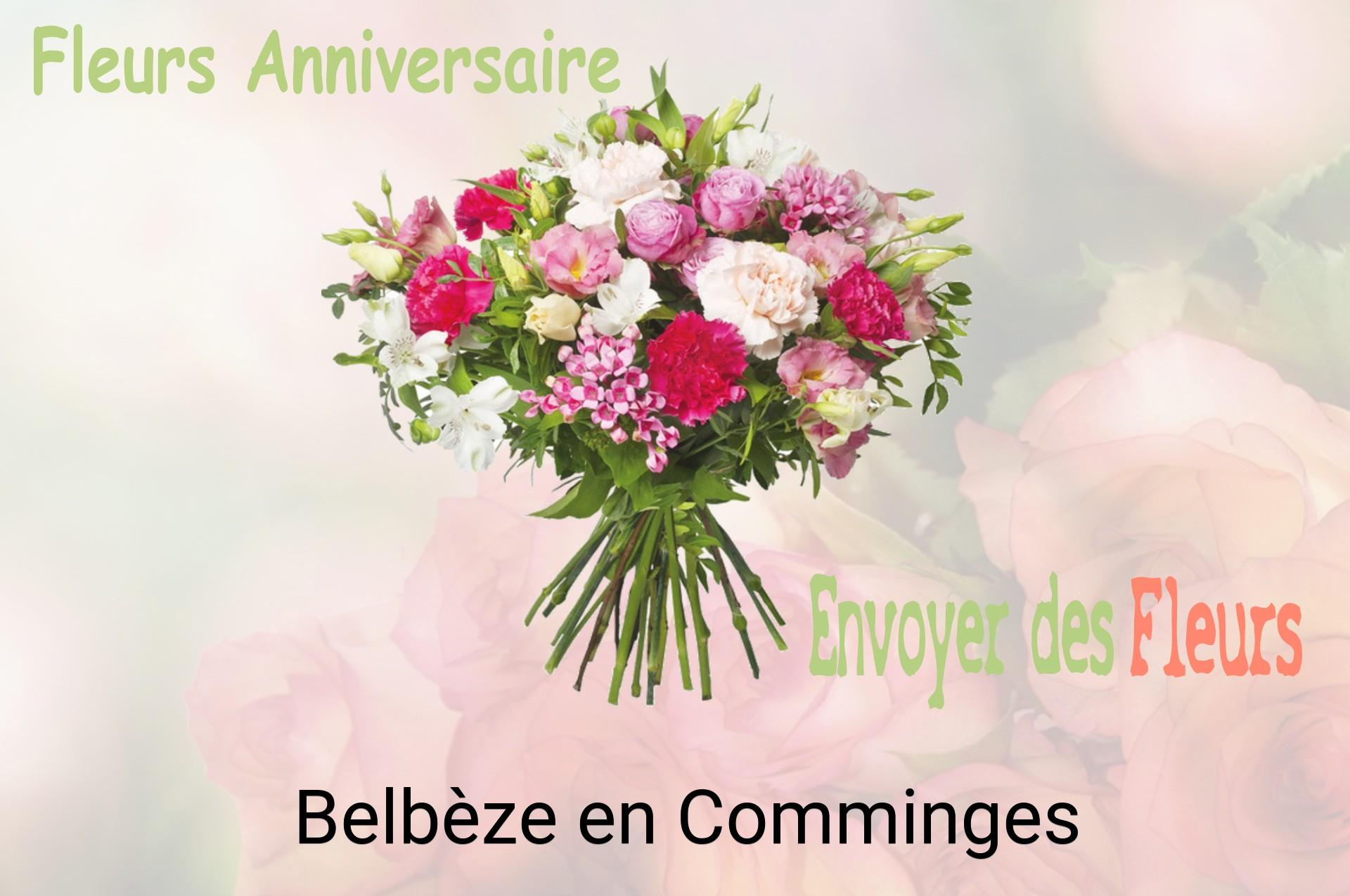 Bouquet de fleurs d’anniversaire livré à Belbèze-en-Comminges
